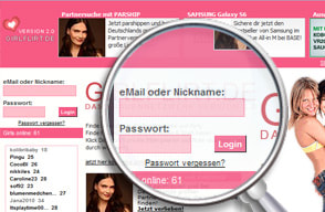 Screenshot Webseite Girlflirt.de