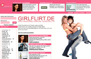 Screenshot Webseite Girlflirt.de