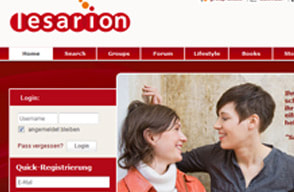 Screenshot Webseite lesarion