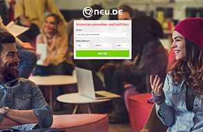 Screenshot Webseite NEU.DE
