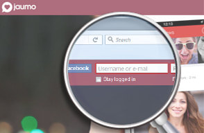 Screenshot Login Jaumo